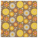 Search for flower power fabric Orange