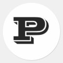 Search for p the stickers Letter