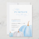 Search for little pumpkin baby boy shower invitations Fall
