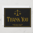 Search for lawyer thank you cards Scales of justice