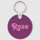 Search for rose round key rings Names