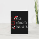 Search for engineering christmas cards Santa claus