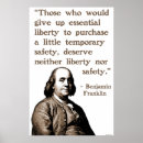 Search for benjamin franklin quote posters Security