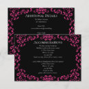 Search for wedding enclosure cards Pink