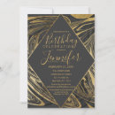 Search for grey birthday invitations Black