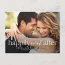 Search for ever after postcards Just married