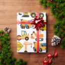 Search for construction vehicle wrapping paper Crane