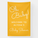 Search for baby shower banners Typography