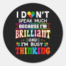 Search for brilliant stickers Autistic pride