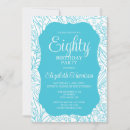 Search for 80th woman birthday invitations Romantic adult birthday