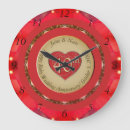 Search for 40th anniversary clocks Red