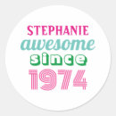 Search for birthday funny stickers 50th