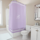 Search for shower curtains Elegant script initial