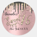 Search for gold glitter party stickers Calligraphy