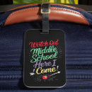 Search for college luggage tags School