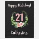 Search for girl birthday blankets For her
