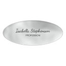 Search for wedding planner name tags Silver