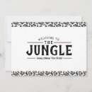 Search for funny welcome cards Welcome to the jungle