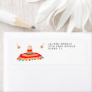 Search for sombrero return address labels Maracas