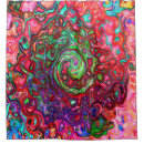 Search for watercolor abstract shower curtains Purple
