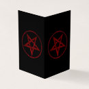 Search for satan business cards Pentagram