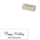 Search for happy birthday rubber stamps Elegant