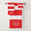 Search for red and white stripes bath towels Pattern