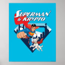 Search for superman flying posters Krypto