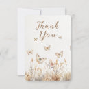 Search for baby shower butterfly thank you cards Boho