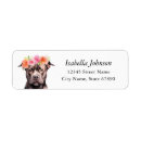 Search for bull terrier return address labels Puppy