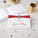 Search for christmas wedding guest books Elegant