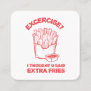 Search for potato business cards French fries