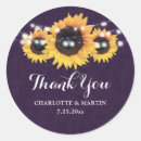 Search for sunflower on burlap stickers Thank you