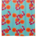 Search for pink and turquoise shower curtains Colourful