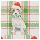 Search for christmas plaid fabric Dogs
