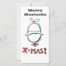 Search for mustache christmas cards Xmas