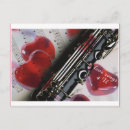 Search for i love music postcards Red
