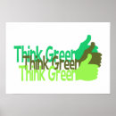 Search for think green posters Earth