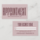 Search for professional appointment cards Modern