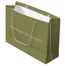 Search for olive green gift bags Solid colour