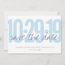 Search for owls save the dates Modern