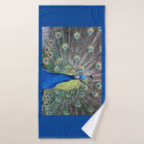 Search for peacock bath towels Green