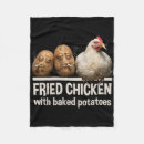 Search for funny potato blankets Rustic
