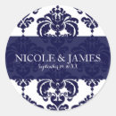 Search for navy blue and white stickers Party