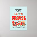 Search for travelling canvas prints Map