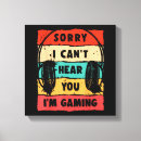 Search for boy canvas prints Gamer