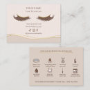Search for eyelash extensions business cards Lash technician
