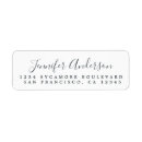 Search for monogram envelope labels Black and white