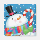 Search for candy cane magnets Snowman