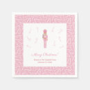 Search for pink christmas napkins Party